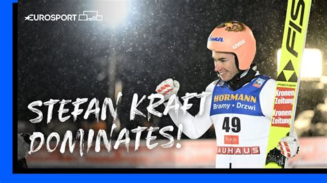 World Champion Stefan Kraft Dominates In World Cup Ski Jumping