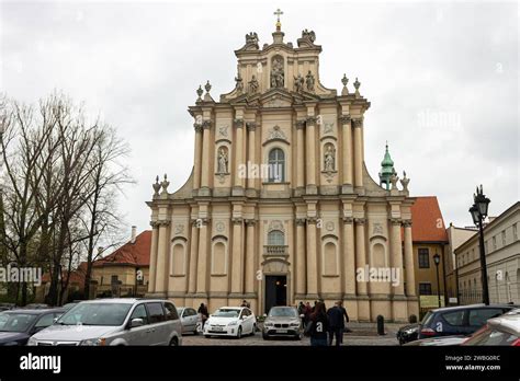 Warsaw Poland The Church Of St Joseph Of The Visitationists In