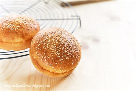 dailydelicious: Brioche Burger buns