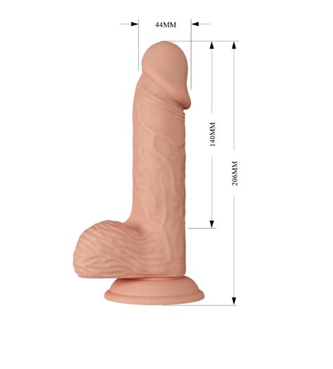 Baile Beautiful Catoblepas realistični dildo TPR 20 6 cm