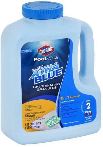 Clorox Pool And Spa Xtra Blue Chlorinating Granules Step 2 6 Lb Qfc