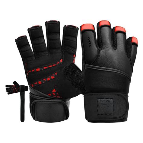 Rdx L Weight Lifting Leather Gym Gloves Rdx Sports Eu