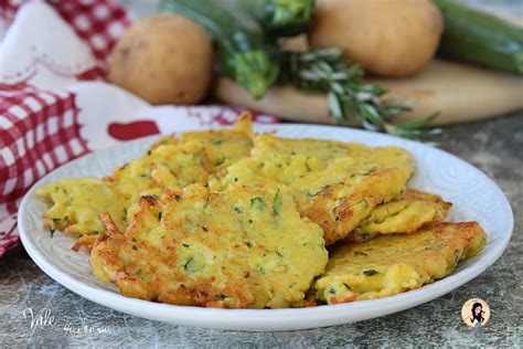 FRITTELLE DI PATATE E ZUCCHINE Fritte O Al Forno Ricetta Veloce