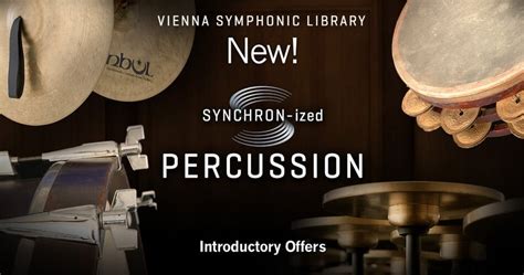 Vienna Symphonic Library Releases SYNCHRON Ized Percussion