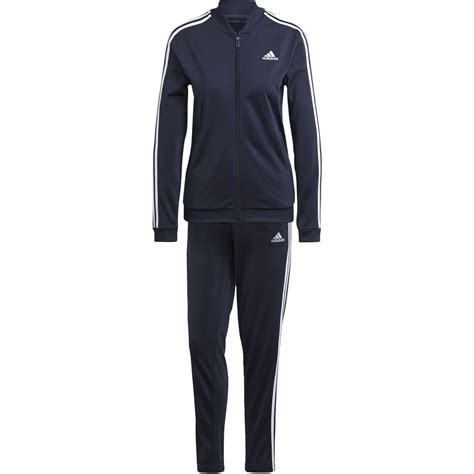 Adidas Essentials 3 Streifen Trainingsanzug Anzüge legink jetzt bei