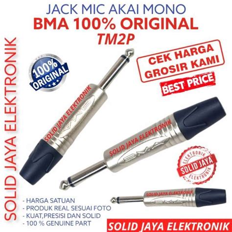 Jual Jual Jack Mic Mono Bma Jeck Jek Bma Jak Jeg Akai Tm P Bma Asli