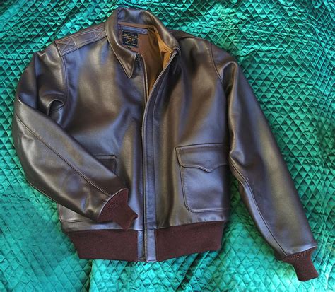 He Perfect WWII A 2 Flight Jacket In Goatskin