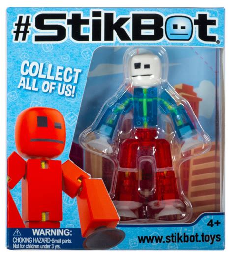 Buy Stikbot Single Pack Blue Red At Mighty Ape Nz