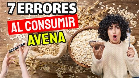 Avena Y Diabetes Evita Estos Errores Errores Al Tomar Avena Si