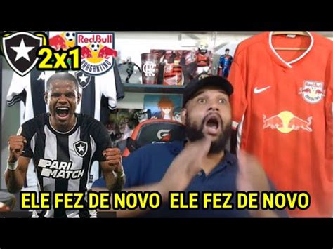 REACT BOTAFOGO 2X1 BRAGANTINO L MBAPPE DO TAPETIN BOTOU FOGO NA ASA DO