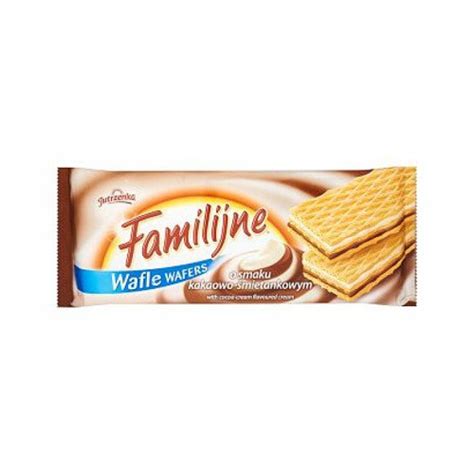 Wafle Familijne Jutrzenka Kakaowo Mietankowy G Allegro Pl