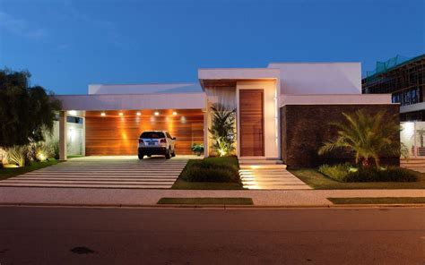 Fachada De Casas Modernas De Una Planta