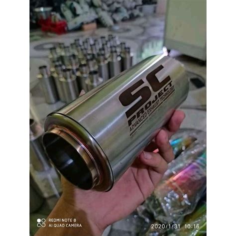 Jual Silencer SC PROJECT Inlet 50 51mm Shopee Indonesia