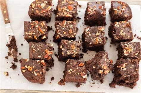 Vegan Gluten Free Chocolate Pecan Brownies Letty S Kitchen