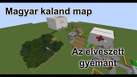 Minecraft Magyar adventure map Az elveszett gyémánt Trailer YouTube