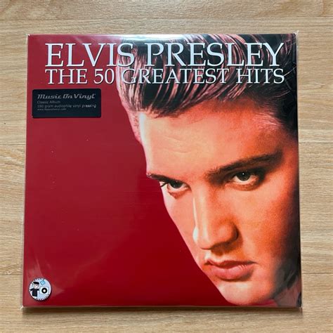 แผ่นเสียง Elvis Presley The 50 Greatest Hits 3lp Music On Vinyl มือ