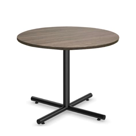 Plt Black X Base Round Table 3 Sizes 24 30 36