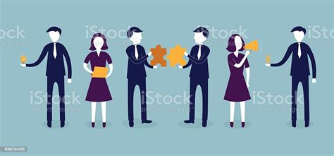 Business Teamwork Team Stock Illustration Download Image Now Adult