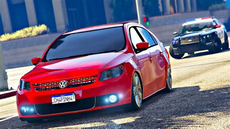 FUGA Da POLICIA VOLKSWAGEN VOYAGE GTA 5 MODS YouTube