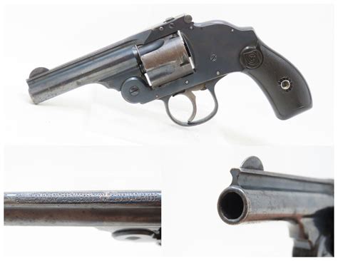 Harrington Richardson Tp Break Hammerless Revolver C Rantique