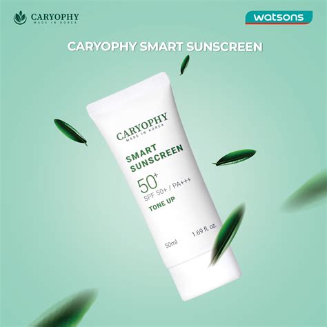 Kem Chống Nắng Thông Minh Caryophy Smart Sunscreen Tone Up SPF50 PA