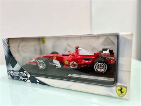 Michael Schumacher Ferrari 248 F1 Hot Wheels 1:18, Hobbies & Toys, Toys ...