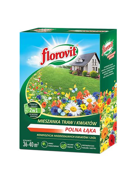 Florovit mieszanka nasion traw i kwiatów Polna Łąka GRUPA INCO S A