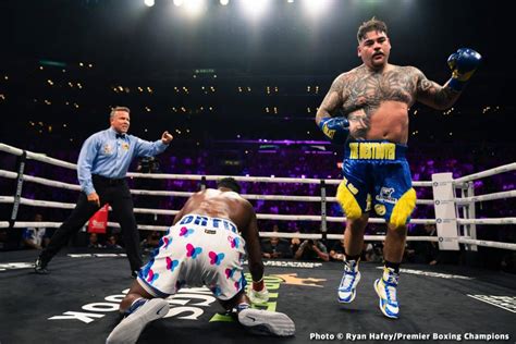 Results Photos Andy Ruiz Jr Drops Luis Ortiz Three Times Isaac