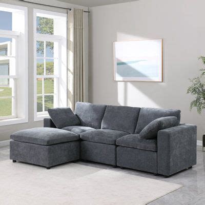 Latitude Run Modular Sectional Sofa Convertible Sofa Couch Modular