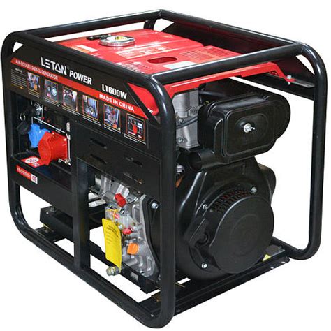 Дизельный трехфазный генератор Leton LT600W 7 кВт, GN, дизельный ...