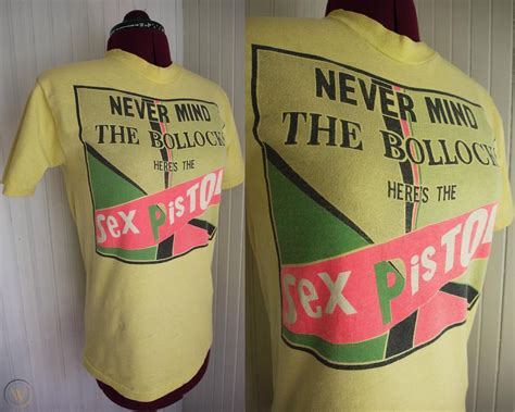 Original 1978 Sex Pistols Vintage Tshirt Tee 70s Punk Rock Usa Rare