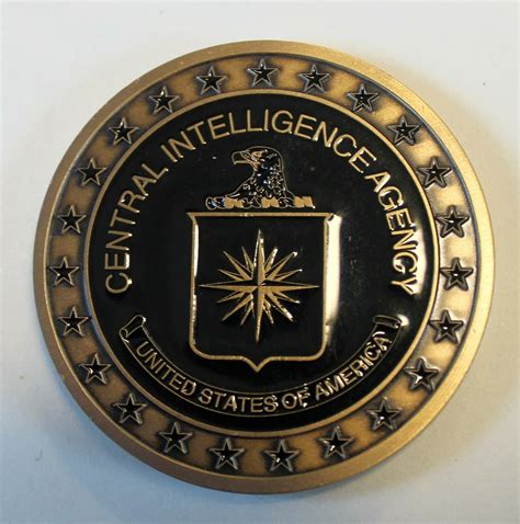 Central Intelligence Agency Cia Director Gina C Haspel Challenge Coin