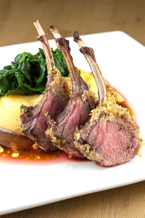 Herb Crusted Rack Of Lamb Ohmydish