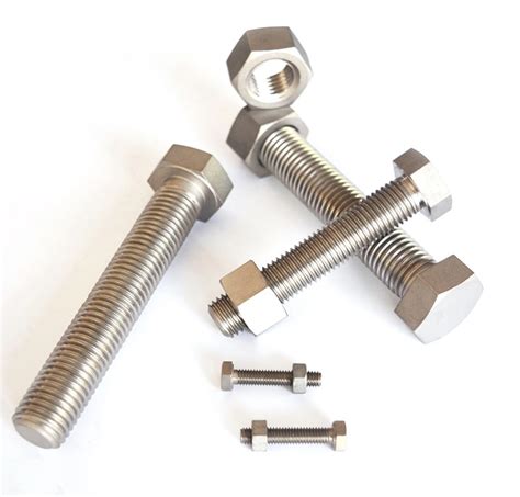 Alloy K500 Fasteners Supplier Monel K 500 Monel 400 Bolts Nuts Hex Bolt