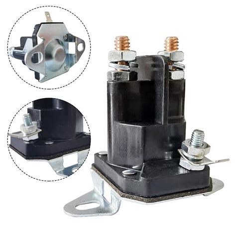 Delicate And Durable 12V 3 Pole Style Starter Solenoid For Ariens