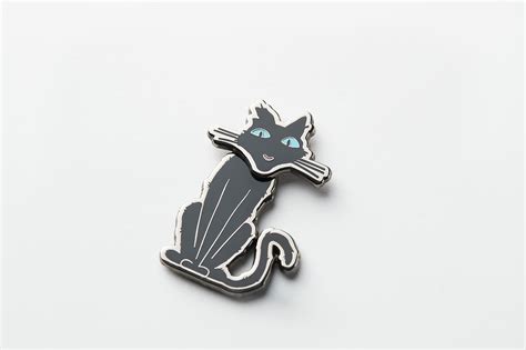 Laika Wear The Wise And Wonderful Coraline Cat Enamel Pin The Laika Shop