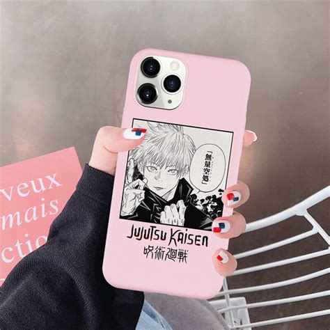 Jujutsu Kaisen Anime Cartoon Phone Case For Iphone Etsy