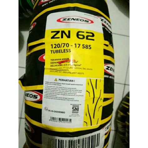 Jual Ban Zeneos Zn Produksi By Gajah Tunggal Shopee