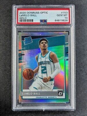 Panini Donruss Optic Lamelo Ball Holo Prizm Rated Rookie Rc