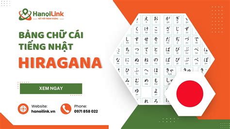 bang chu cai tieng nhat hiragana cach  viet chi tiet