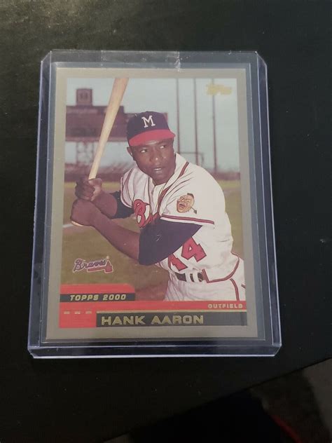 2000 Topps 44 Hank Aaron For Sale Online EBay