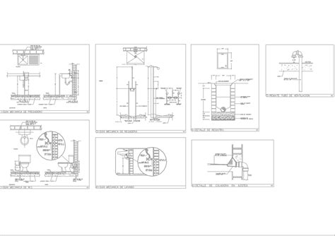 Instalaciones Hidrosanitarias En Autocad Cad 205 09 Kb Bibliocad