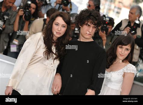 Laura Smet Louis Garrel And Clementine Poidatz Attend La Frontiere De