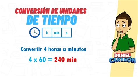 ConversiÓn De Unidades De Tiempo Horas Minutos Y Segundos Super Facil