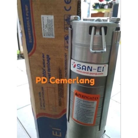 Jual Pompa Satelit San Ei Stainless 1 Hp 4 Inch Shopee Indonesia