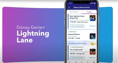 BREAKING NEWS NEW Disney Genie App And Lightning Lane Fastpass Service