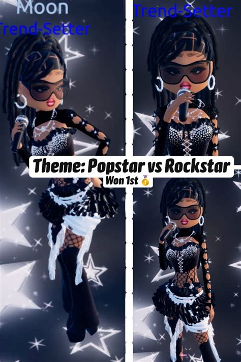 Theme Popstar Vs Rockstar In 2024 Dress To Impress Rockstar Girl Fits