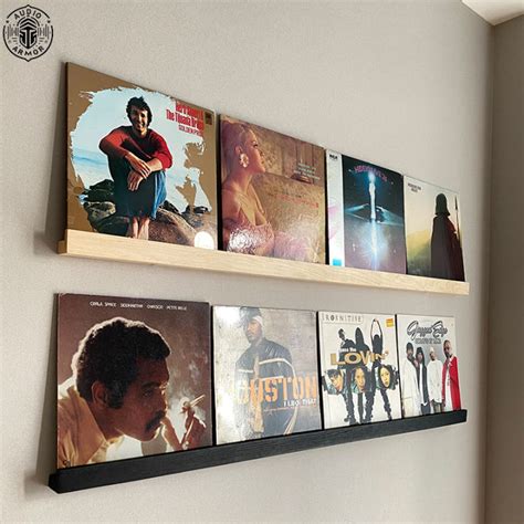 vinyl display rack gramophone record storage rack  shaped maple solid