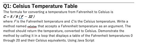 Temperature Conversion Formula Examples Conversions 52 OFF