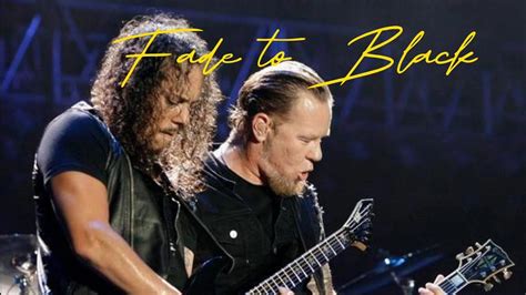 Metallica Fade To Black Intro Gitar Youtube